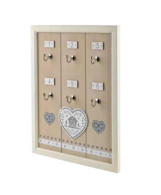 STACY Ramka na klucze 40x30x1,5cm