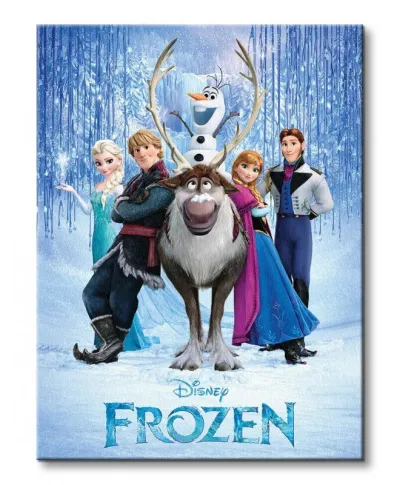 Frozen (Cast) - Obraz na płótnie
