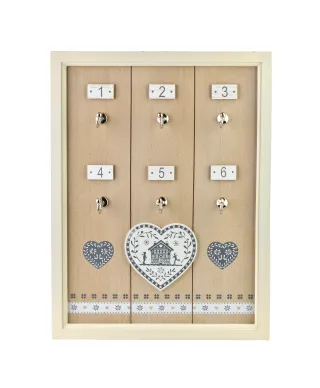 STACY Ramka na klucze 40x30x1,5cm