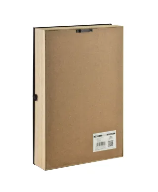 STACY Skrzynka na klucze 30x20x5,5cm klucz+szklane drzwiczki