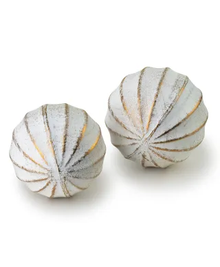 SAGGIO WHITE Kula dekoracyjna 7cm