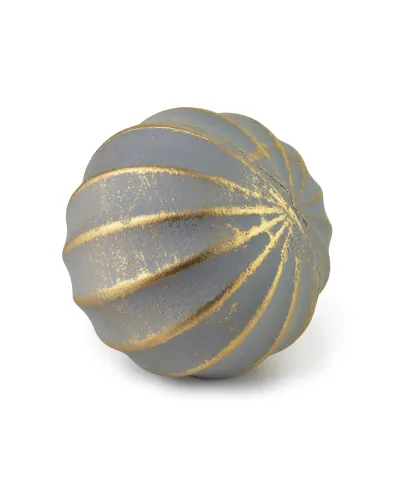 SAGGIO BEIGE Kula dekoracyjna 7cmszara