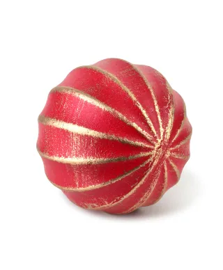 SAGGIO RED Kula dekoracyjna 9cm