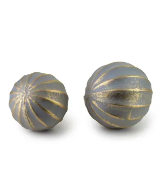 SAGGIO BEIGE Kula dekoracyjna 9cm