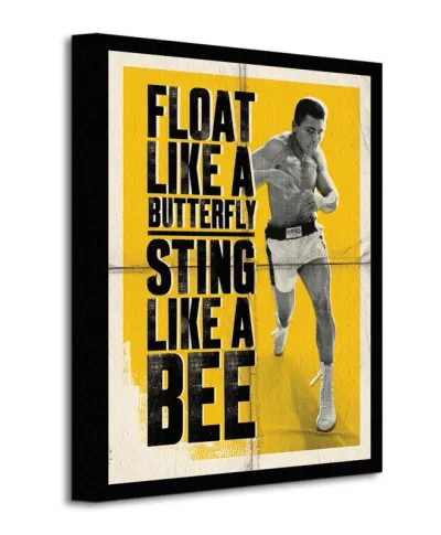Muhammad Ali (Float Like A Butterfly - Corbis) - Obraz na płótnie