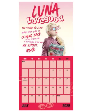 Harry Potter - mini kalendarz 2026