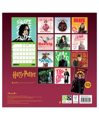 Harry Potter - mini kalendarz 2026