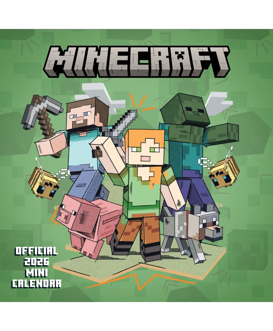 Minecraft - mini kalendarz 2026