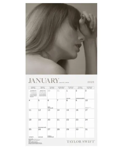 Taylor Swift - mini kalendarz 2026