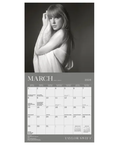 Taylor Swift - mini kalendarz 2026