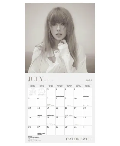 Taylor Swift - mini kalendarz 2026