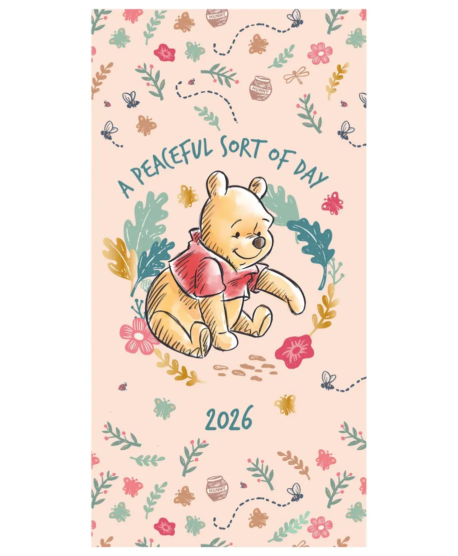 Kubuś Puchatek - kalendarz książkowy 2026