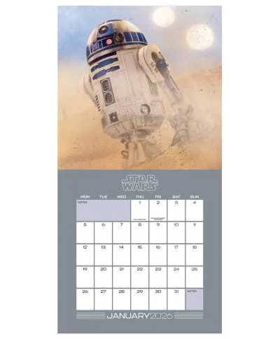 Star Wars Classic - mini kalendarz 2026