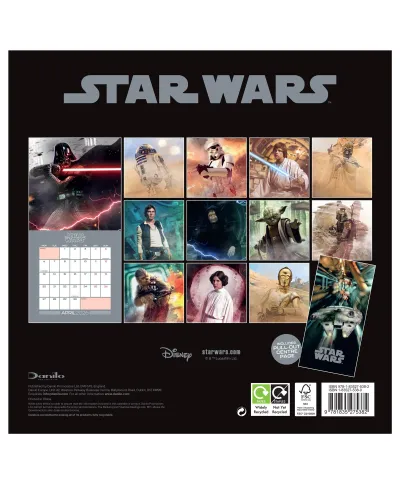 Star Wars Classic - mini kalendarz 2026