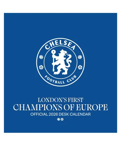 Chelsea FC - biurkowy kalendarz 2026