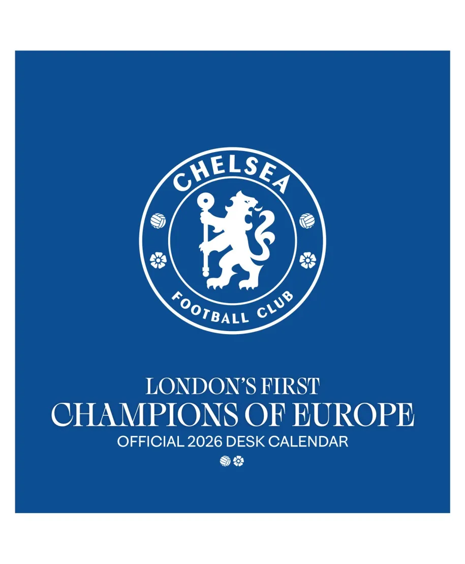Chelsea FC - biurkowy kalendarz 2026