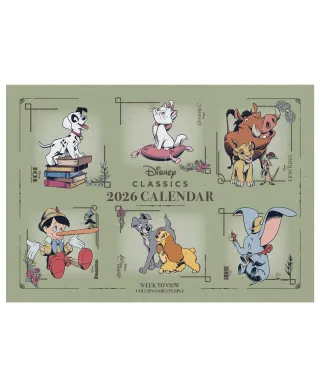 Disney Heritage - biurkowy kalendarz 2026