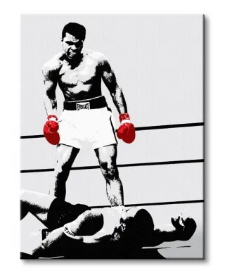 Muhammad Ali (Gloves - Corbis) - Obraz na płótnie
