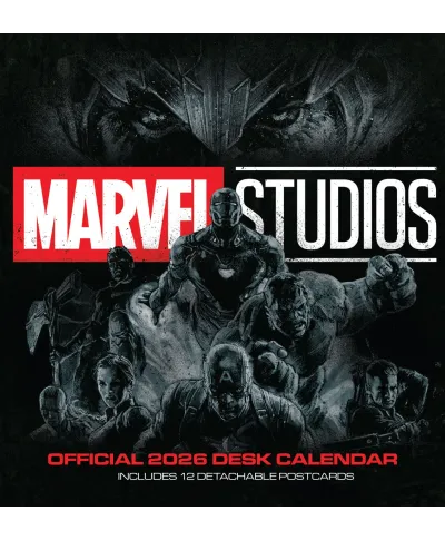 Marvel - biurkowy kalendarz 2026