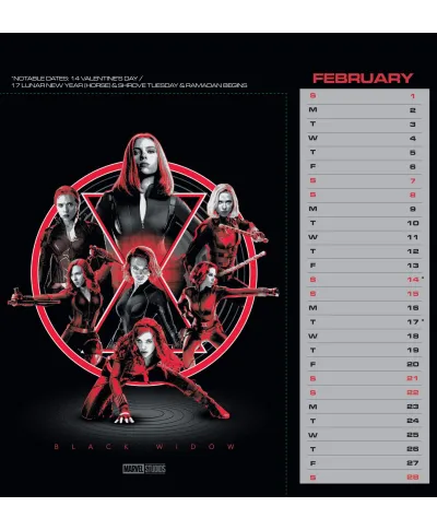 Marvel - biurkowy kalendarz 2026