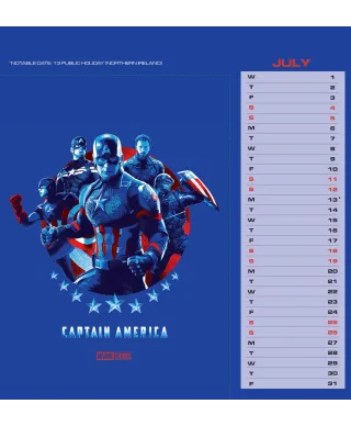 Marvel - biurkowy kalendarz 2026