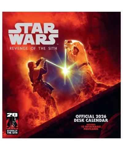 Star Wars Gwiezdne Wojny - biurkowy kalendarz 2026