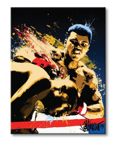 Muhammad Ali (Stung - Petruccio) - Obraz na płótnie
