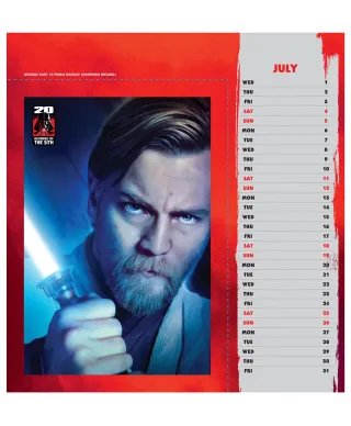 Star Wars Gwiezdne Wojny - biurkowy kalendarz 2026