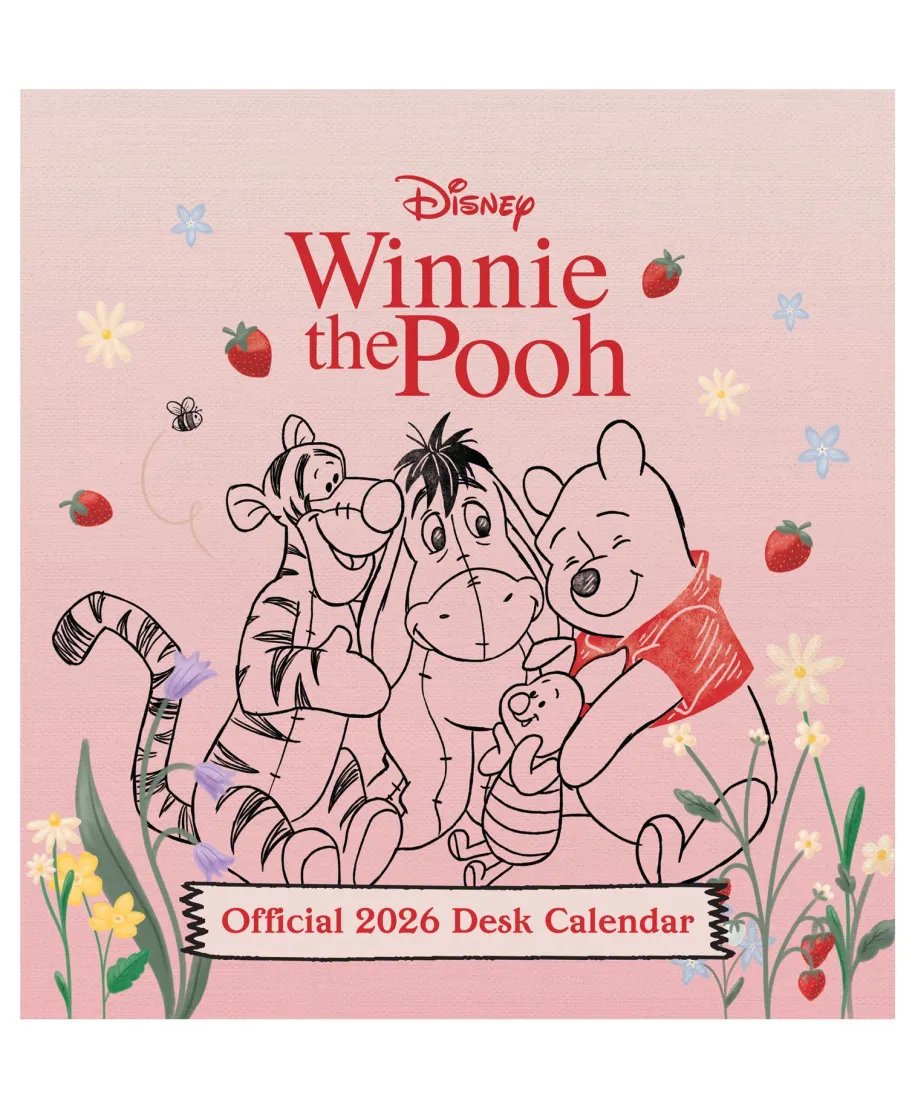 Kubuś Puchatek - biurkowy kalendarz 2026