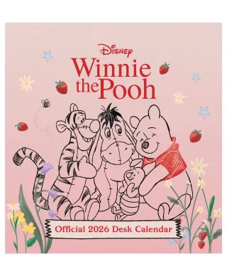 Kubuś Puchatek - biurkowy kalendarz 2026