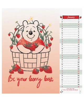 Kubuś Puchatek - biurkowy kalendarz 2026