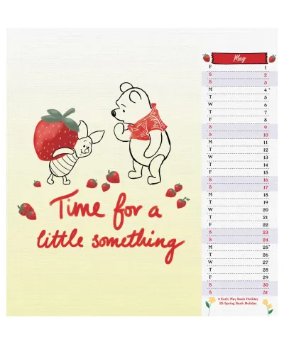 Kubuś Puchatek - biurkowy kalendarz 2026