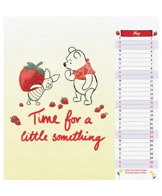 Kubuś Puchatek - biurkowy kalendarz 2026