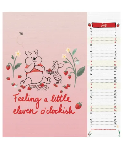 Kubuś Puchatek - biurkowy kalendarz 2026