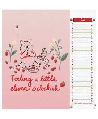 Kubuś Puchatek - biurkowy kalendarz 2026