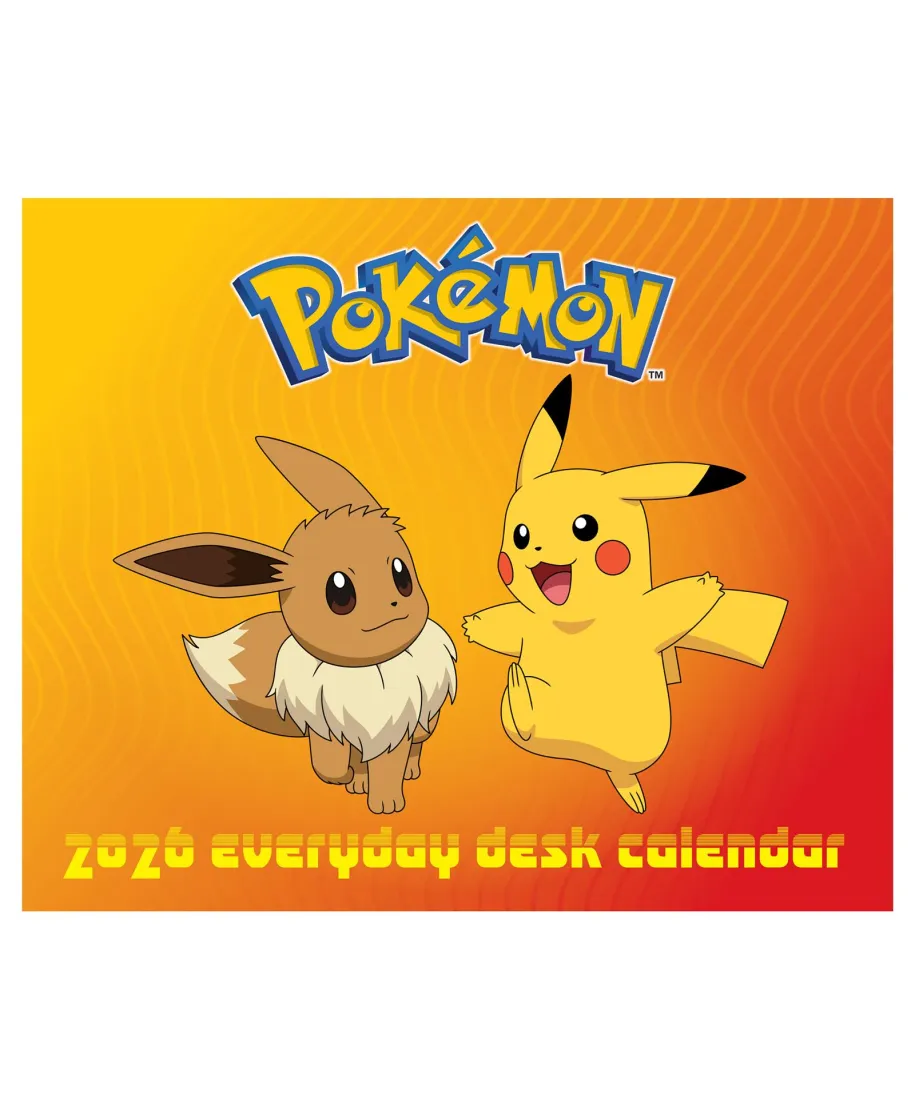 Pokemon - kalendarz zdzierak 2026