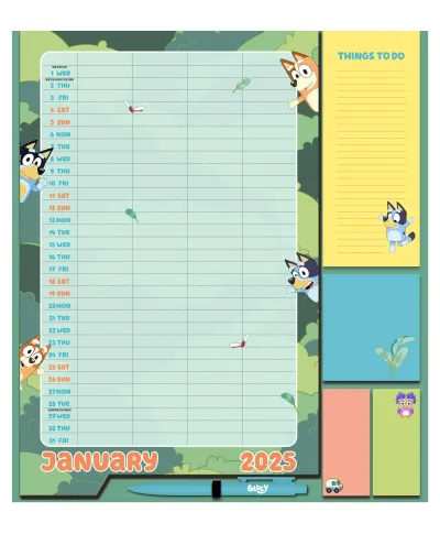 Bluey - planer ścienny 2026