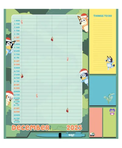 Bluey - planer ścienny 2026