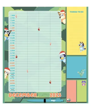 Bluey - planer ścienny 2026