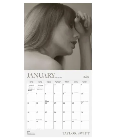 Taylor Swift - kalendarz 2026