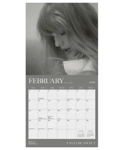 Taylor Swift - kalendarz 2026