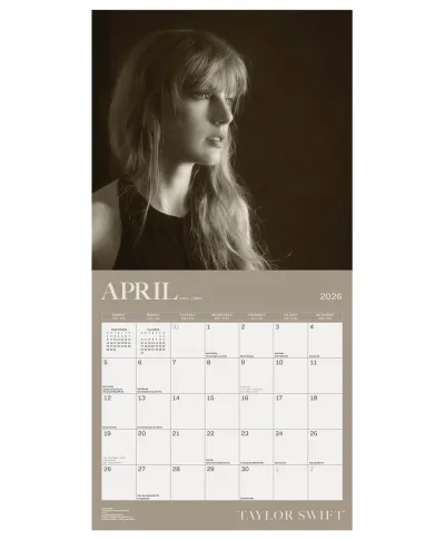 Taylor Swift - kalendarz 2026