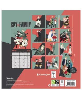Spy X Family - kalendarz 2026