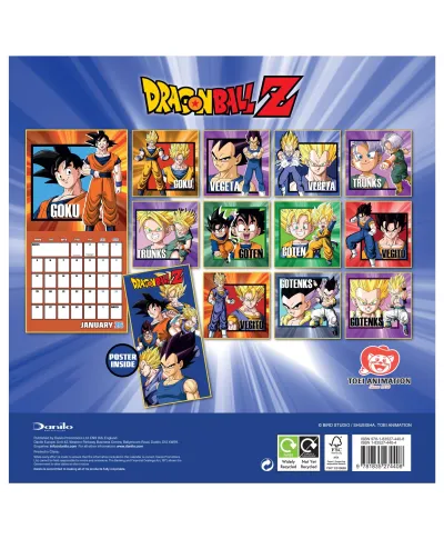 Dragonball Z - kalendarz 2026