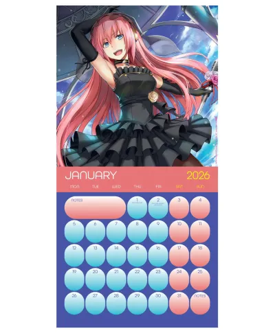 Hatsune Miku - kalendarz 2026