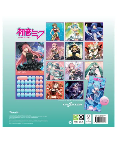 Hatsune Miku - kalendarz 2026