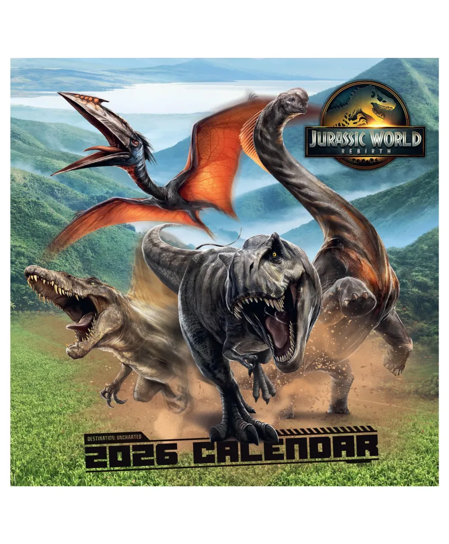 Jurassic World Rebirth - kalendarz 2026