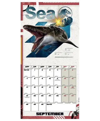 Jurassic World Rebirth - kalendarz 2026