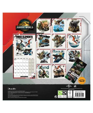 Jurassic World Rebirth - kalendarz 2026