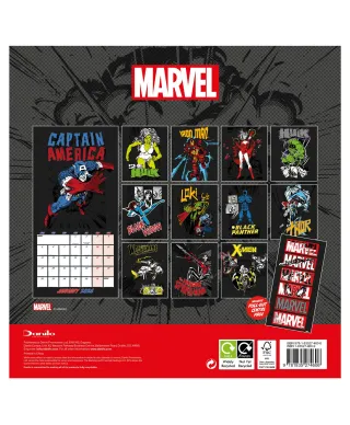 Marvel Comics - kalendarz 2026